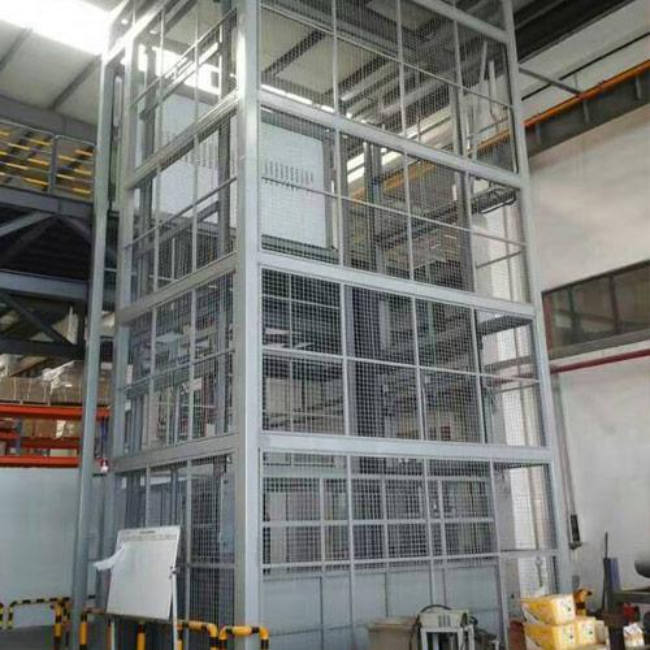 沙湾导轨式升降平台货梯